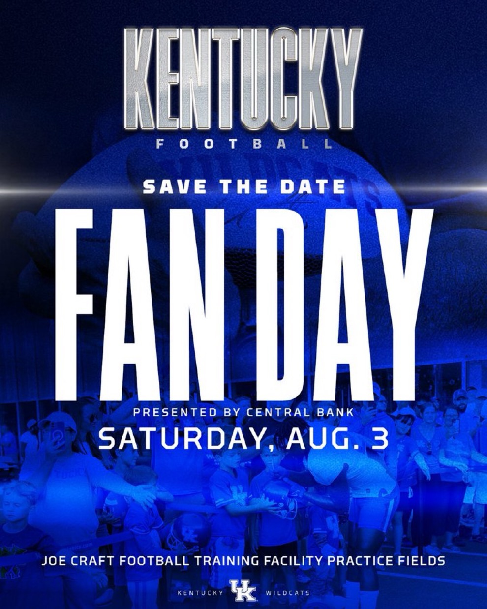 Kentucky Football’s Fan Day set for August 3rd